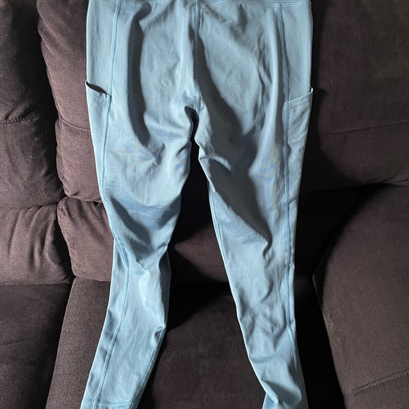 American Eagle , Blue High-Waisted Leggings - Picture 6 of 8